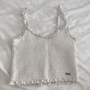 Hollister Ruffle Tank Top